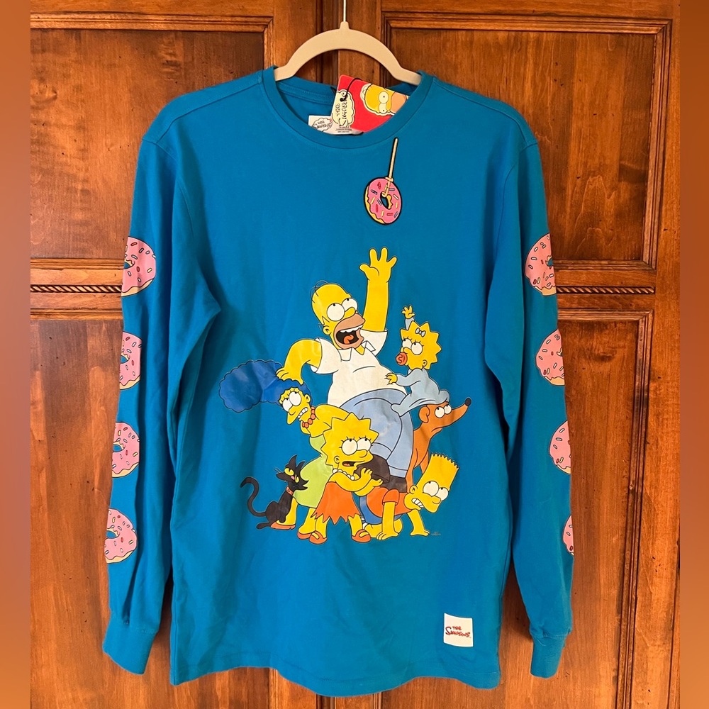 NWT 20th Television Blue Long Sleeve T-shirt | Size S | Unisex